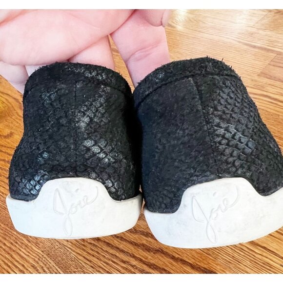 Joie Python Sneakers/Loafers Leather Stamped sz(7.5) - Picture 7 of 13